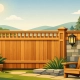 Cedar Craftsman Fence Ideas Built to Last