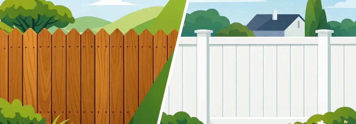 Cedar Fence Versus Vinyl Fence for Your Yard