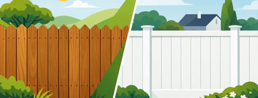 Cedar Fence Versus Vinyl Fence for Your Yard