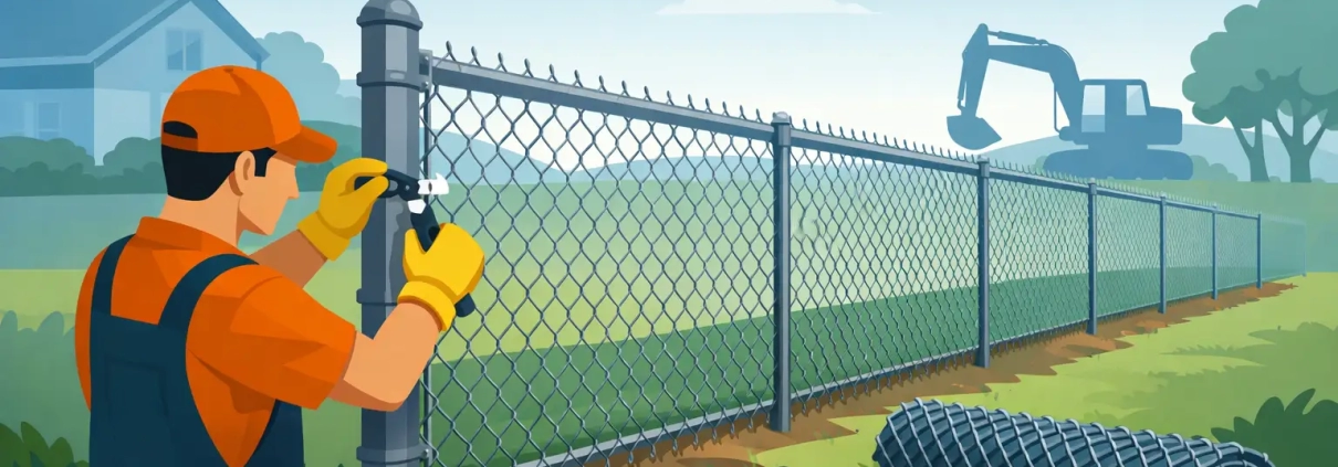 Chain Link Fence Installation Done Right