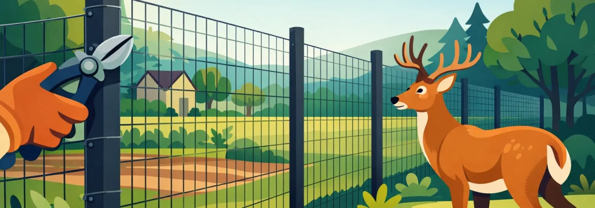 Deer Fence Installation That Protects Your Property