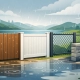 Best Fence Materials for Wet Climates Compared