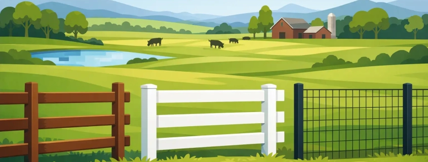 Best Fencing for Acreage Properties That Lasts