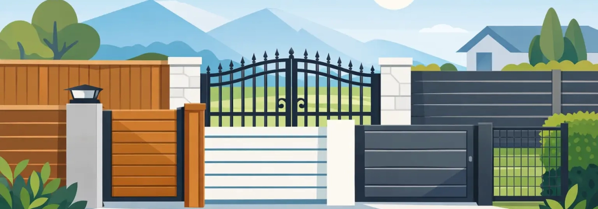 Custom Gate and Fence Combinations That Work