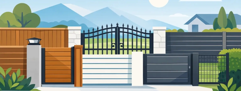Custom Gate and Fence Combinations That Work