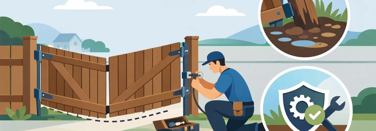Gate Sagging: Causes, Repairs, and Prevention