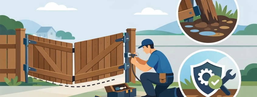 Gate Sagging: Causes, Repairs, and Prevention