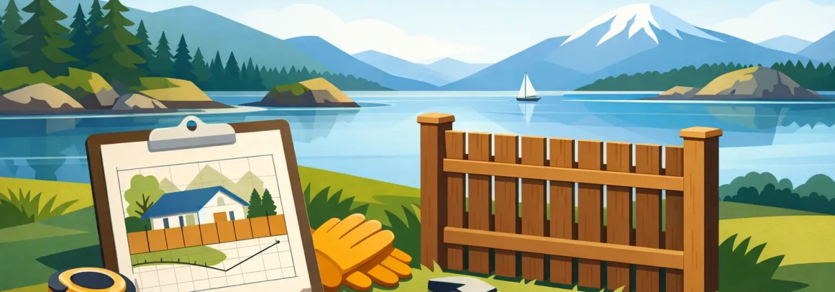 How to Plan a Fence Project on Vancouver Island