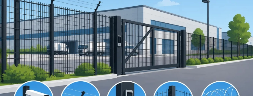 Best Commercial Fence Security Options for Sites