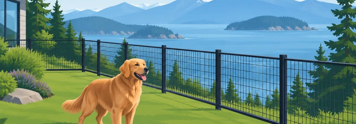 Dog Containment Fences That Work on Vancouver Island