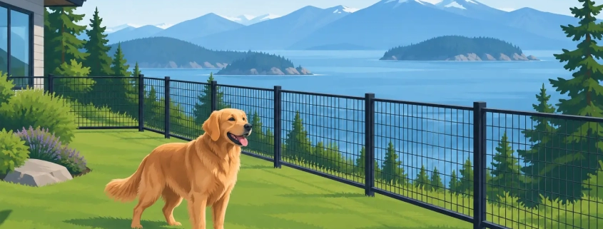 Dog Containment Fences That Work on Vancouver Island