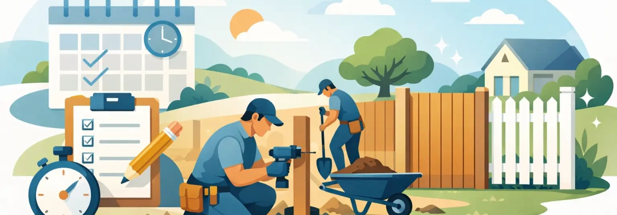 Your Fence Installation Timeline Explained